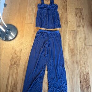 Alfani Blue Pajama Set